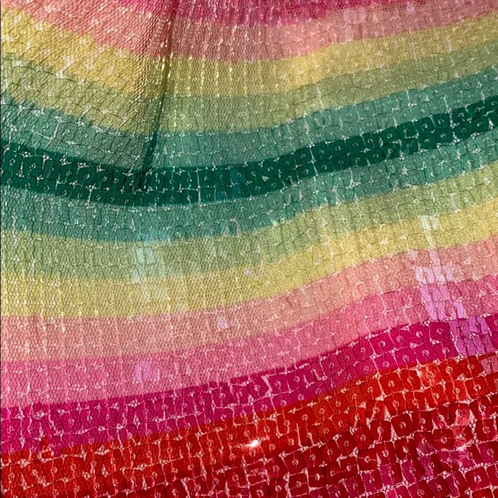 J.‎ Crew sequin Multicolor Striped Midi Dress size 10